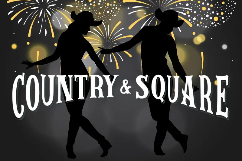 Neujahrstanzen mit Country und Square von der Tanzschule Tanzhaus Friedrichstadt Dresden